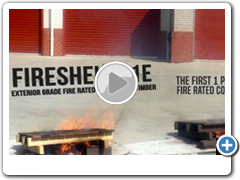 FIRESHELL F1E: Exterior grade fire rated coating for timber